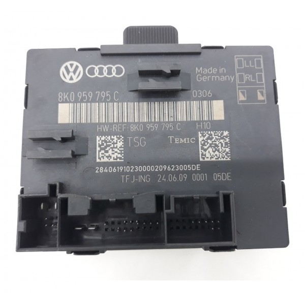 Modulo Vidro Porta Traseira Esquerda Audi A4 2010 8k0959795c