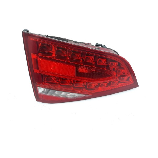 Lanterna Tampa Traseira Esquerda Audi A4 2012 Led Queimado