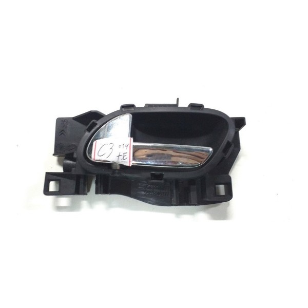 Maçaneta Interna Traseira Esquerda Citroen C3 2013 2014 2015