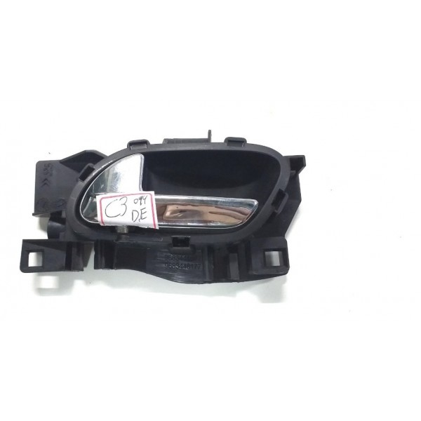 Maçaneta Interna Dianteira Esquerda Citroen C3 2013 2014 15