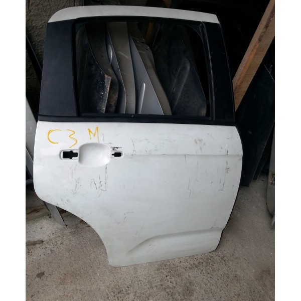 Porta Traseira Direita Citroen C-3 13/14 (modelo Novo)