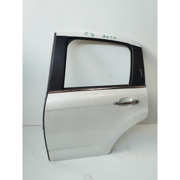 Porta Traseira Esquerda Citroen C3 2013 2014 2015 2016 N2