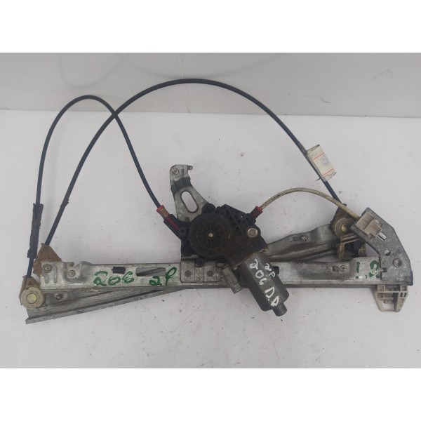 Máquina Vidro Dianteira Direita Peugeot 206 2008 2009 2010