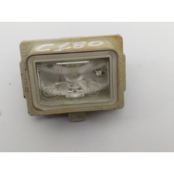 Luz Placa Tampa Traseira Mercedes Benz C180 2016